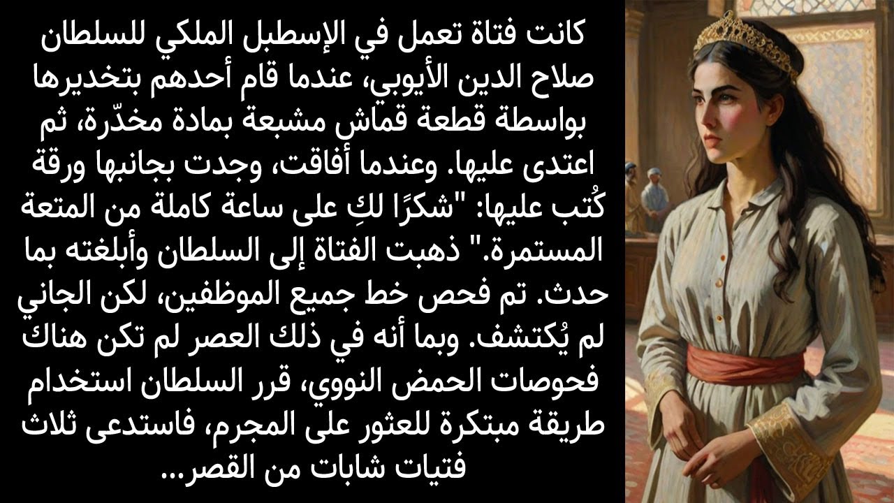 جريمة داخل قصر صلاح الدين وورقة بجانب الضحية تكشف السر #قصص_واقعية