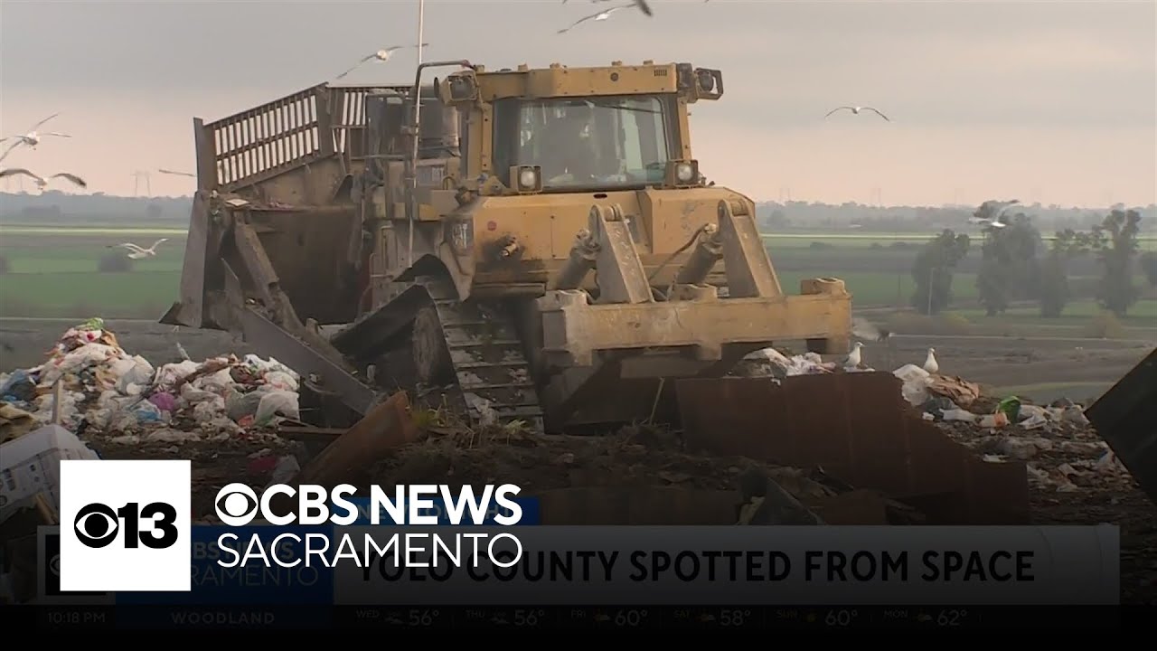 Yolo County landfill methane leak spotted by California satellite