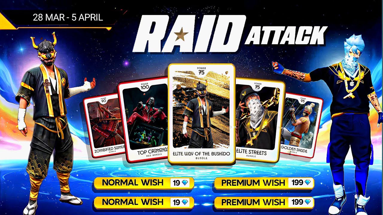 New Raid Attack Event Free Fire🔥🤯 l Hip Hop Bundle Return 🥳 l free fire new event | ff new event