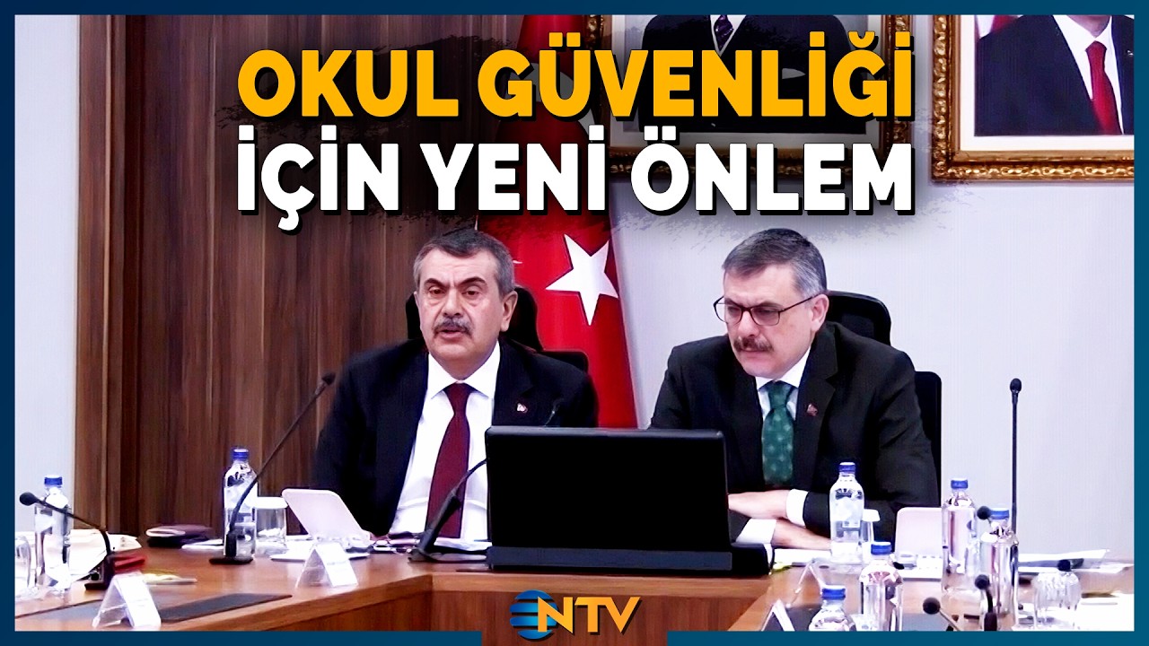 Son Dakika: İ&ccedil;işleri Bakanlığı Okul G&uuml;venliği İ&ccedil;in Alınan Yeni &Ouml;nlemleri A&ccedil;ıkladı | NTV