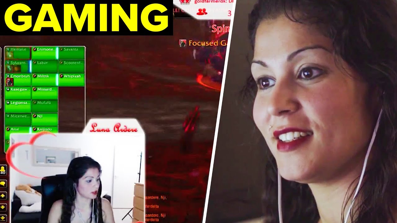 Luna Ardere gamer World of Warcraft for at m&oslash;de nye mennesker (1:3) GAMING