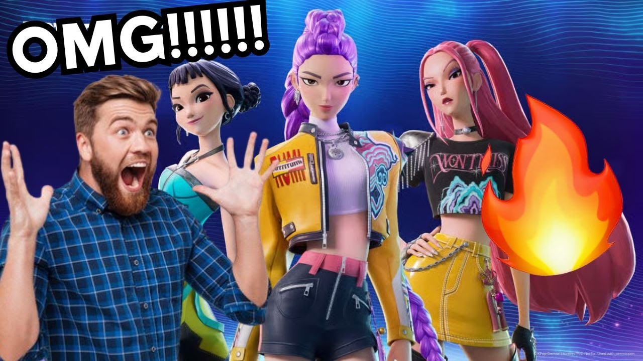 Kpop Demon Hunters in Fortnite!!!!!