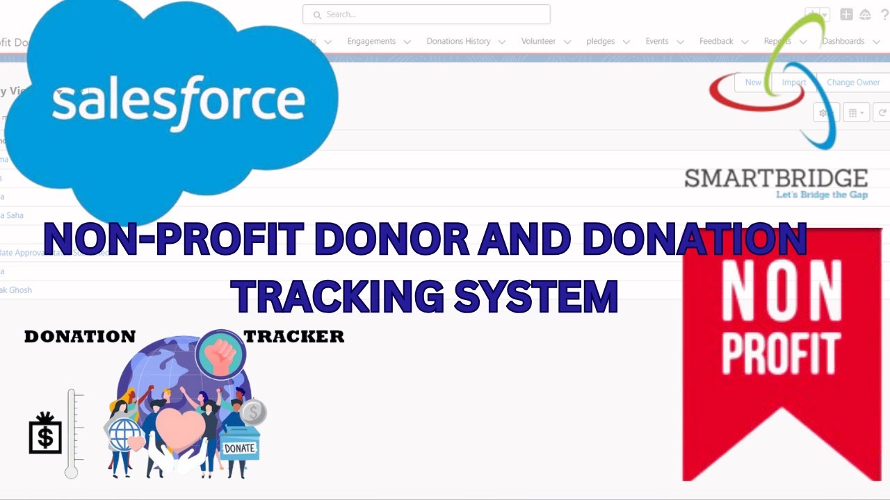 Non-Profit Donor And Donation Tracking System