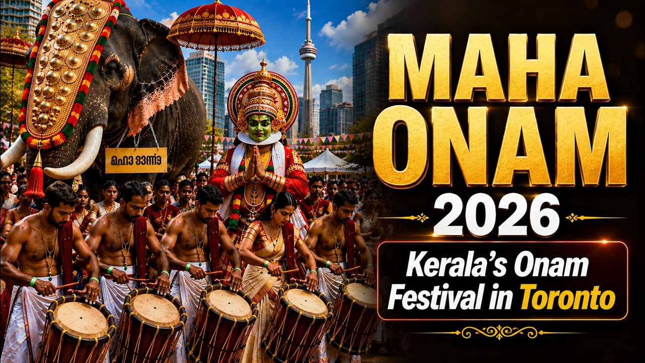 Onam 2026 | Biggest Onam Celebration in Toronto,Canada | MAHAONAM 2026 #onam2026 #onamcelebration