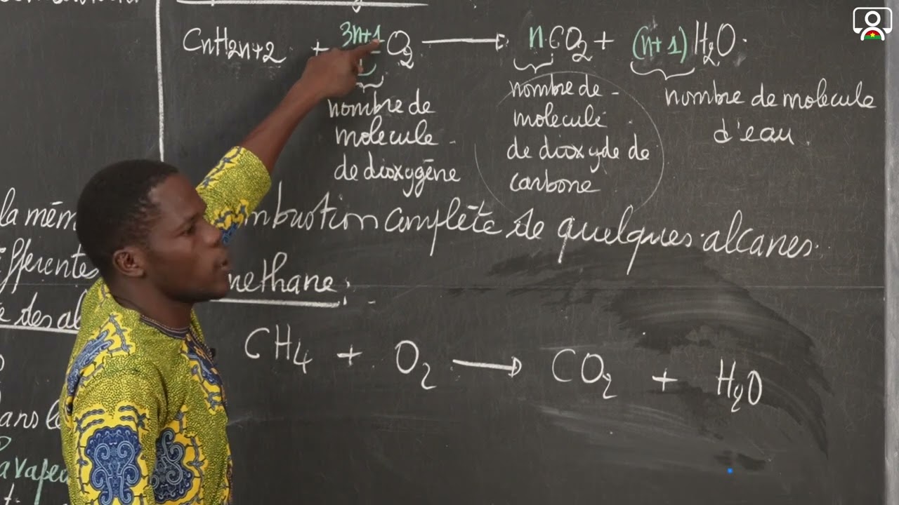 Cours - 3e - Chimie : Les alcanes et leurs combustions 7/7