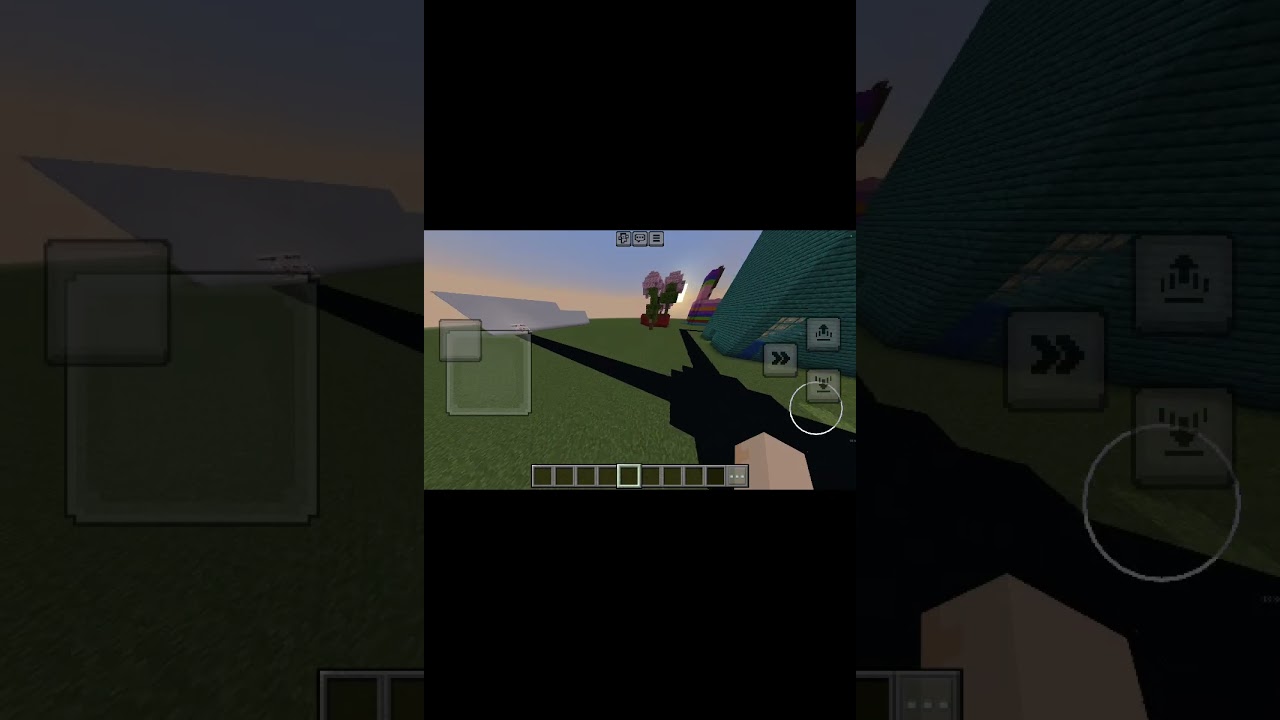 Buduje giga domek w minecraft 