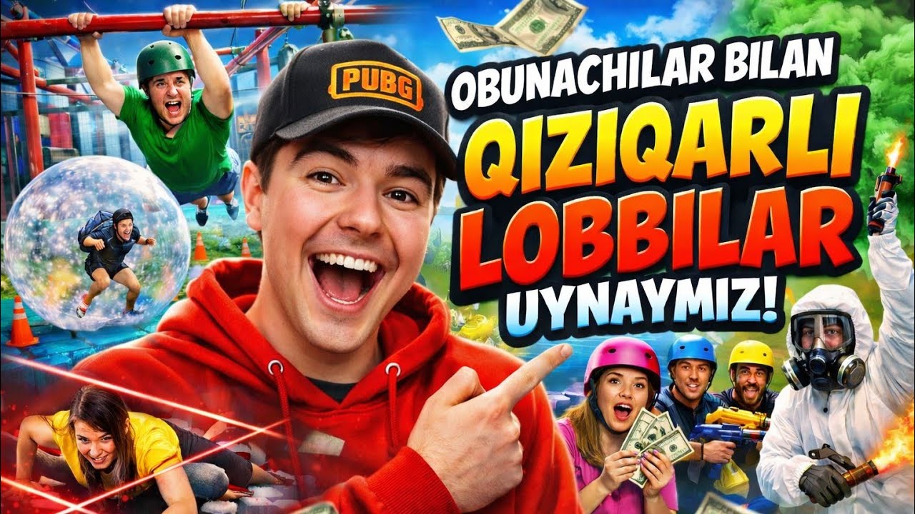 Obunachilar bilan qiziqarli lobbilar uynaymiz