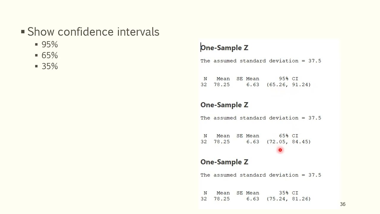 Hypothesis Testing Video 4 of