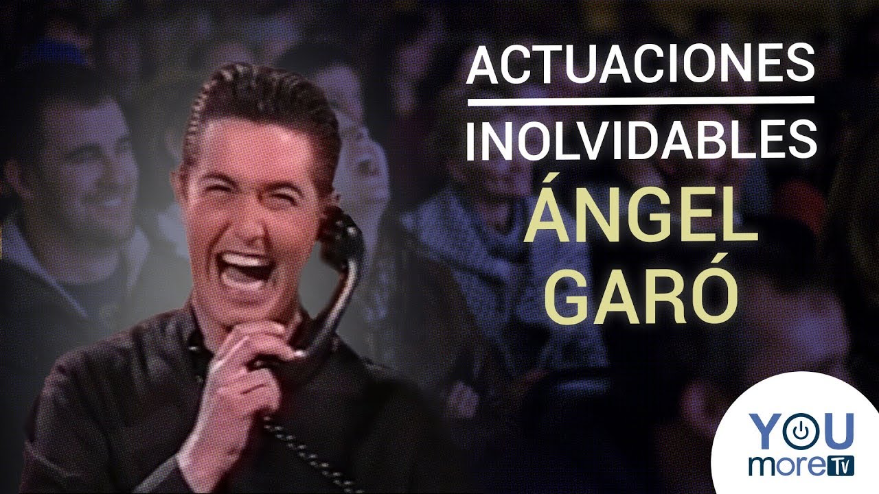 3 Actuaciones inovidables de Ángel Garó