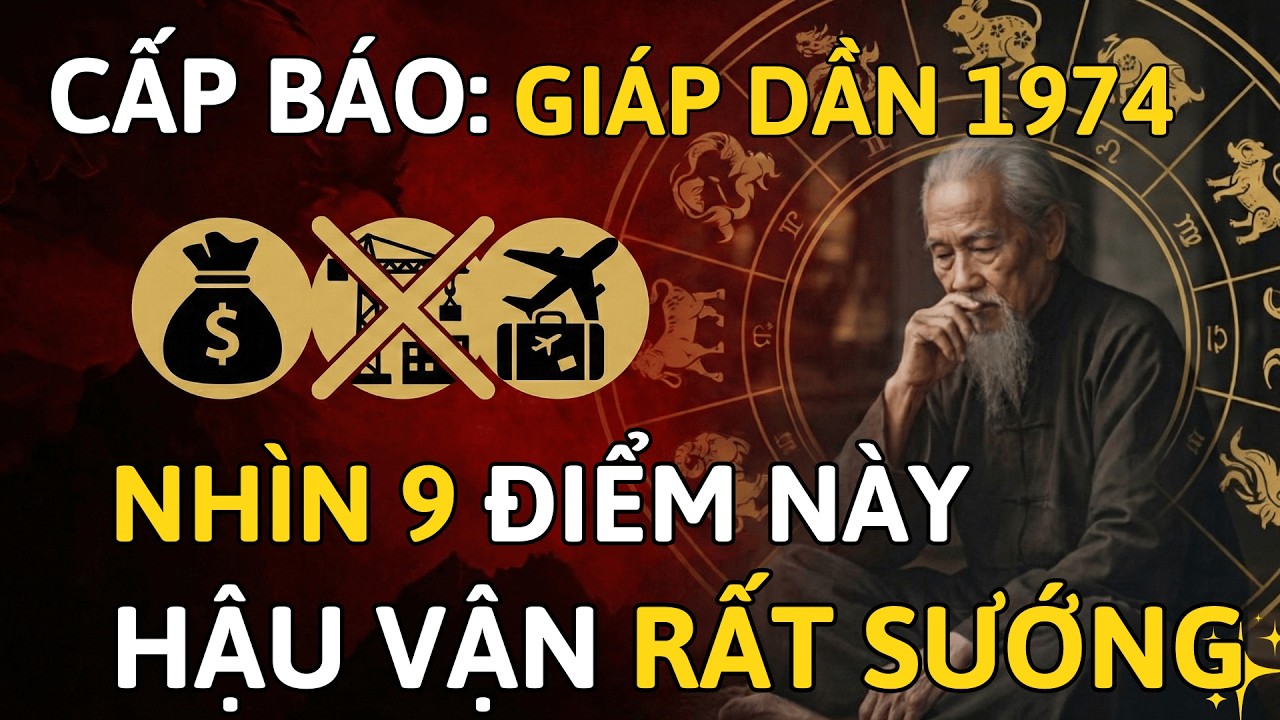 Tuổi Giáp Dần 1974: Được Trời Phật Che Chở, Hậu Vận Hưởng Đại Phúc Nếu Có 9 Dấu Hiệu Này!