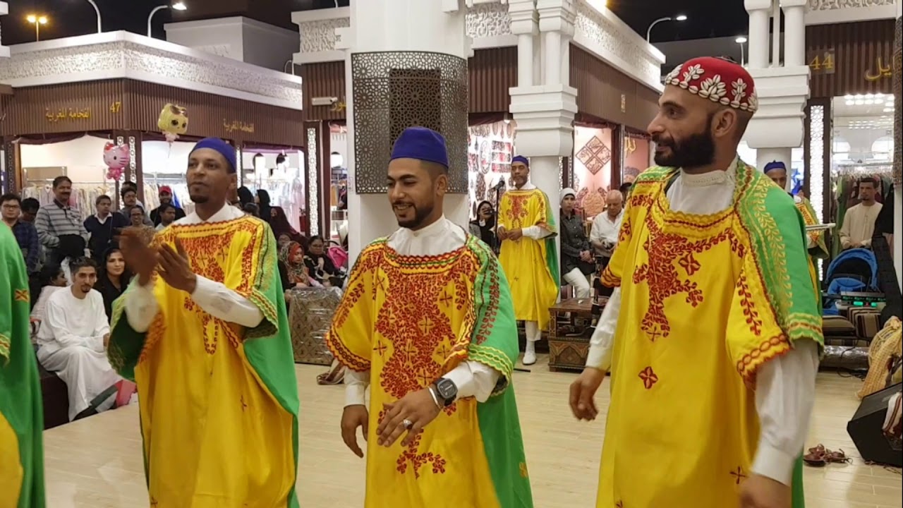 Moroccan dance // فرقة مغربية القريةالعالمية  // UAE // Global Village // Relaxing Moroccan Music