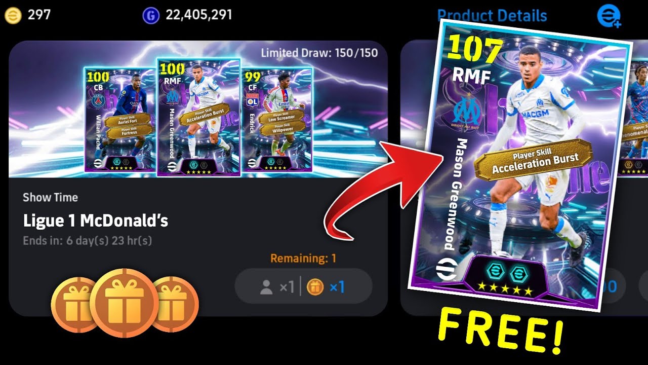 Upcoming Monday Ligue 1 McDonald's Selection Pack In eFootball 2026 | Players & Boosted Ratings 🔥