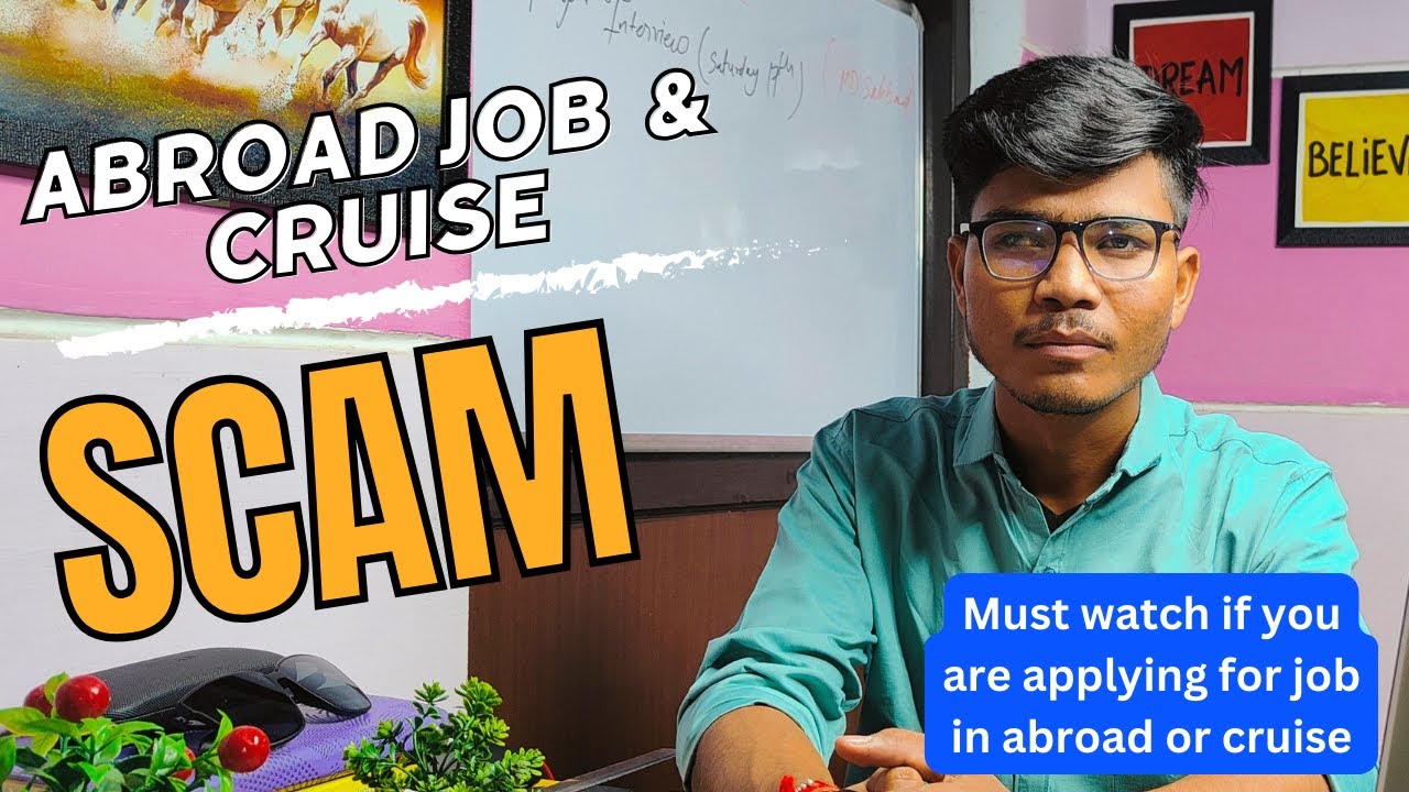 Abroad Fake job scam. How you can save your money