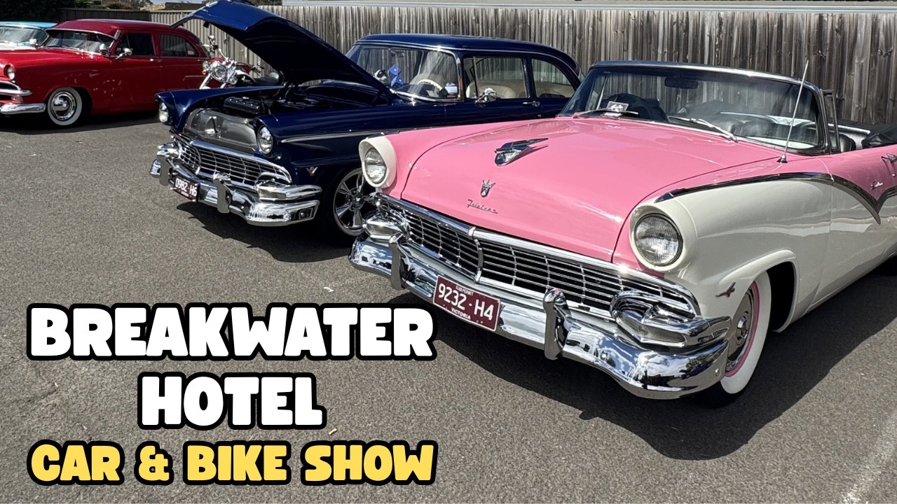 Breakwater Hotel Car & Bike Show 2026 | Amazing Hot Rods, Muscle Cars & Bikes