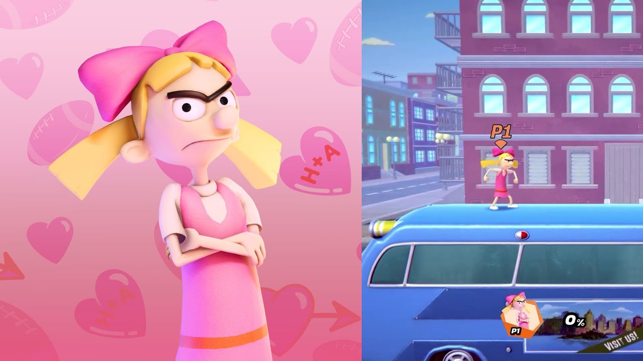 Helga Pataki Showcase – Nickelodeon All-Star Brawl