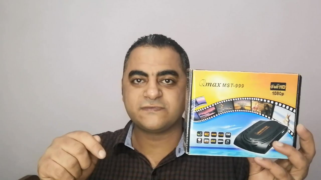 فتح صندوق ريسيفر كيو ماكس 999 -  Qmax mst-999 وتوضيح مميزاتة وعيوبة