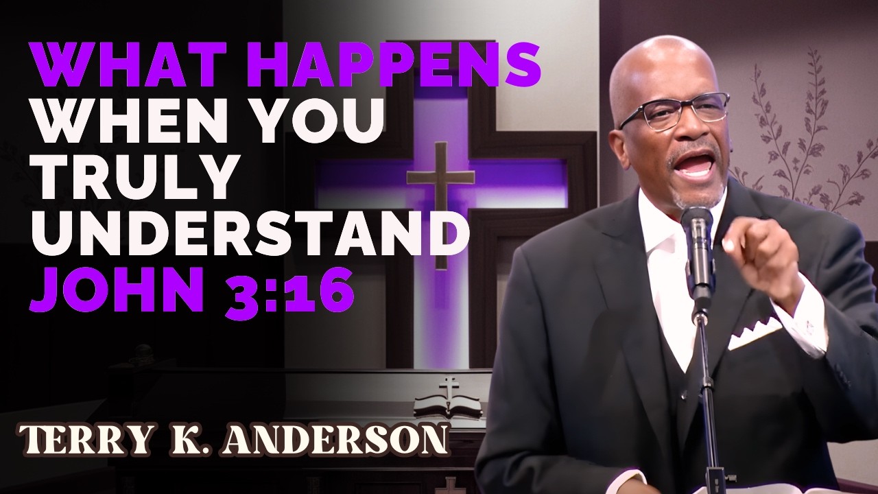 Преподобный Терри К. Андерсон, пастор. Один библейский стих может изменить всю вашу жизнь.