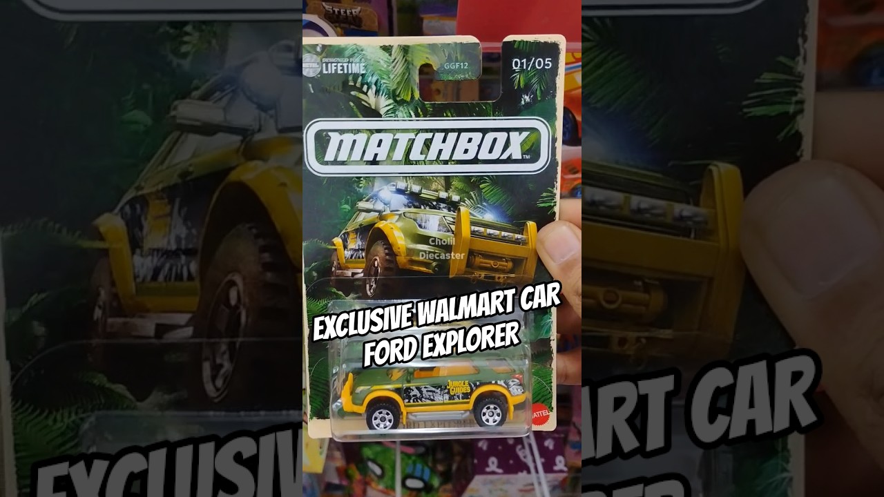 Exclusive Walmart Car! The Ford Explorer Matchbox Adventure #matchbox #ford #fordexplorer #shorts