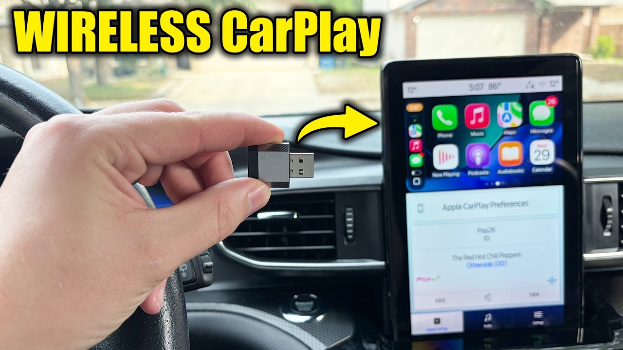 Обзор беспроводного адаптера CarPlay (OTTOCAST Mini Nova)