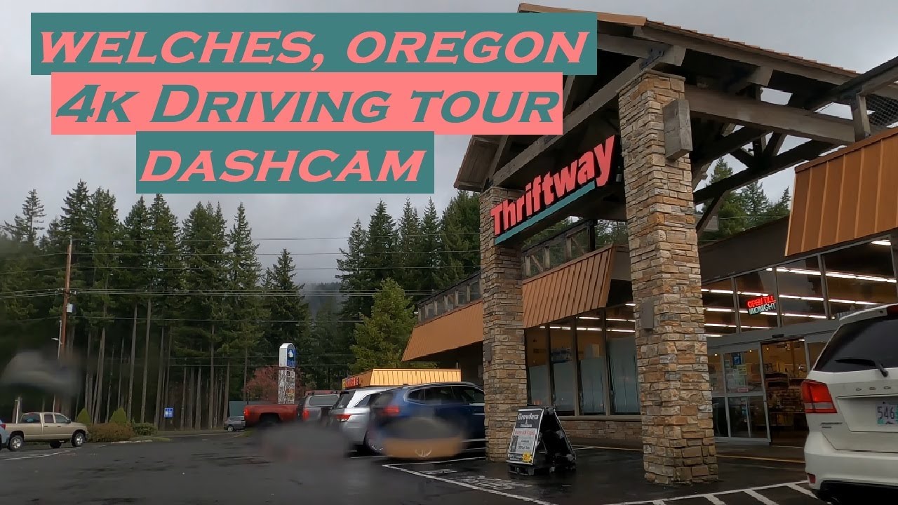 Welches, Oregon | 4k Driving Tour | Dashcam | Zig Zag, Rhododendron, Mt Hood