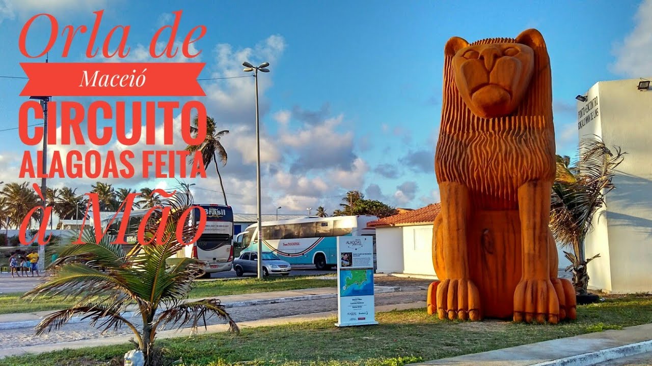Orla de Maceió, a mais bonita do Brasil. (Circuito Alagoas Feita à Mão).