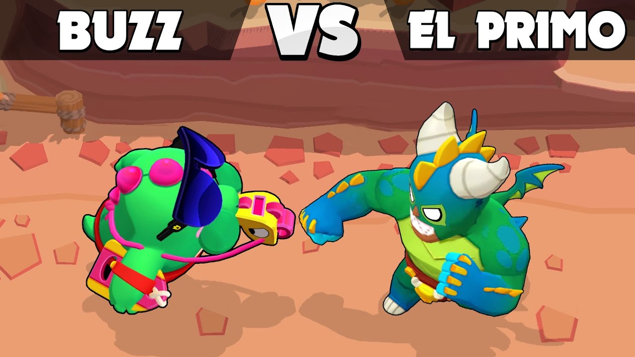 🤜 BUZZ vs EL PRIMO 🤛 30 Test 👊 Brawl Stars