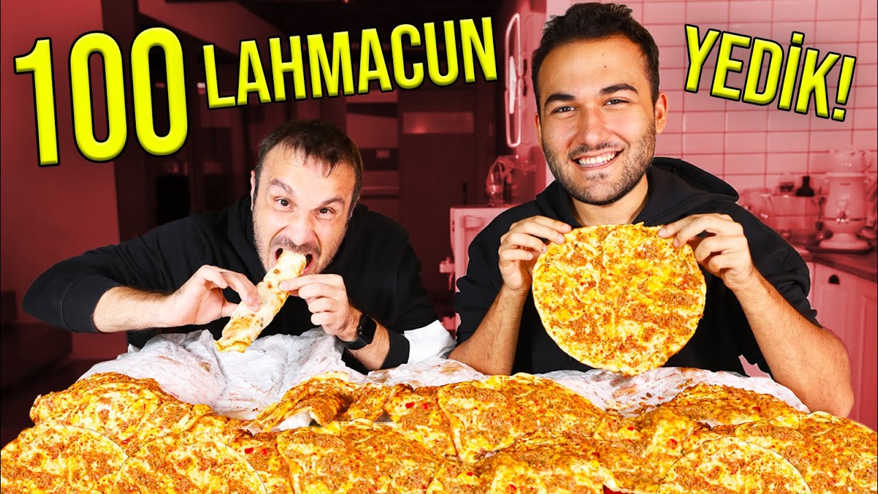 100 TANE LAHMACUN YEDİK! /w Uras Benlioğlu