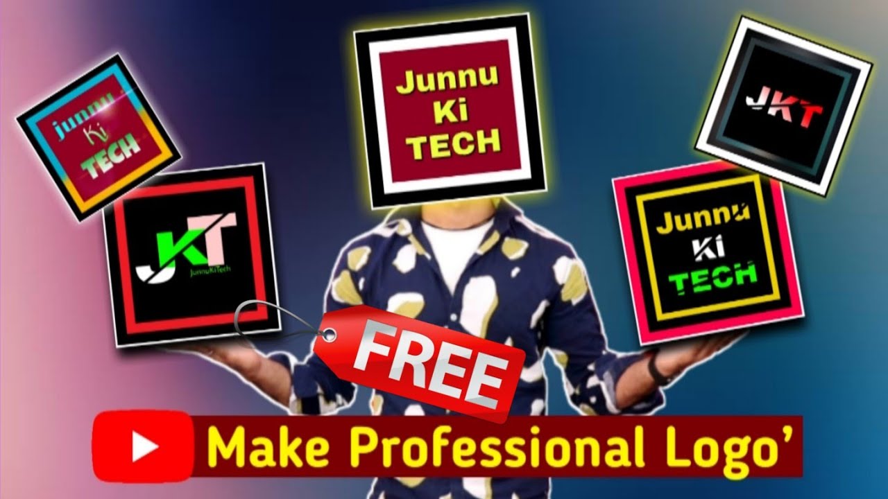How To Make Simple & Professional Logo For YouTube Channel | YouTube Logo Tutorial 2021