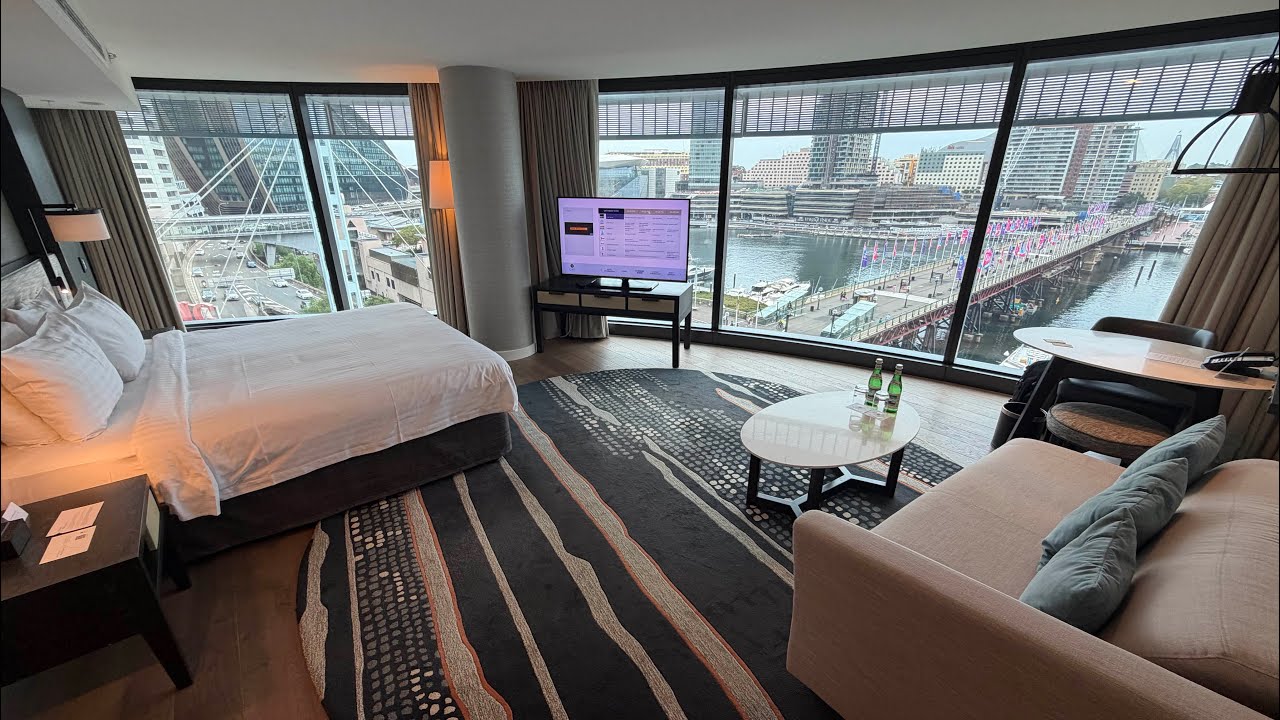 Отель Hyatt Regency Sydney - номер-студия с видом на гавань - отзыв - завтрак - лаунж - ПОТРЯСАЮЩЕ