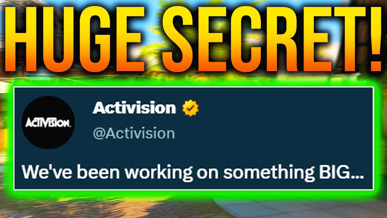 ACTIVISION Has A MAJOR SECRET...