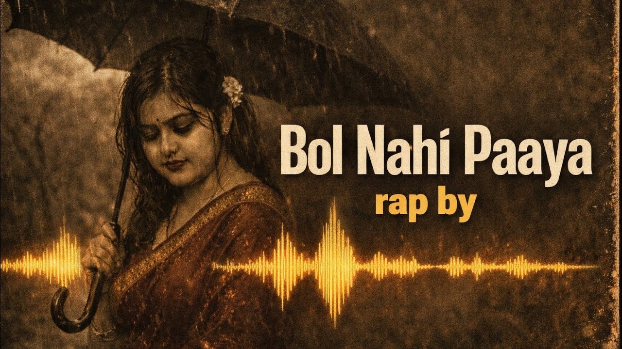 Bol Nahi Paaya ❤️ | Emotional Love Rap 2026 | Sad Hindi Rap | Rain Vibes | Bhanu Pratap। Arjit sing।