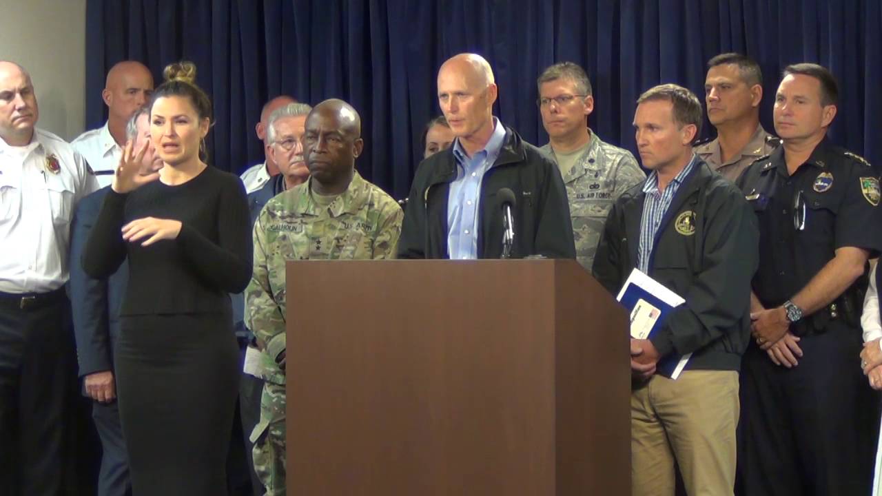 6 p.m. Briefing -  Hurricane Matthew