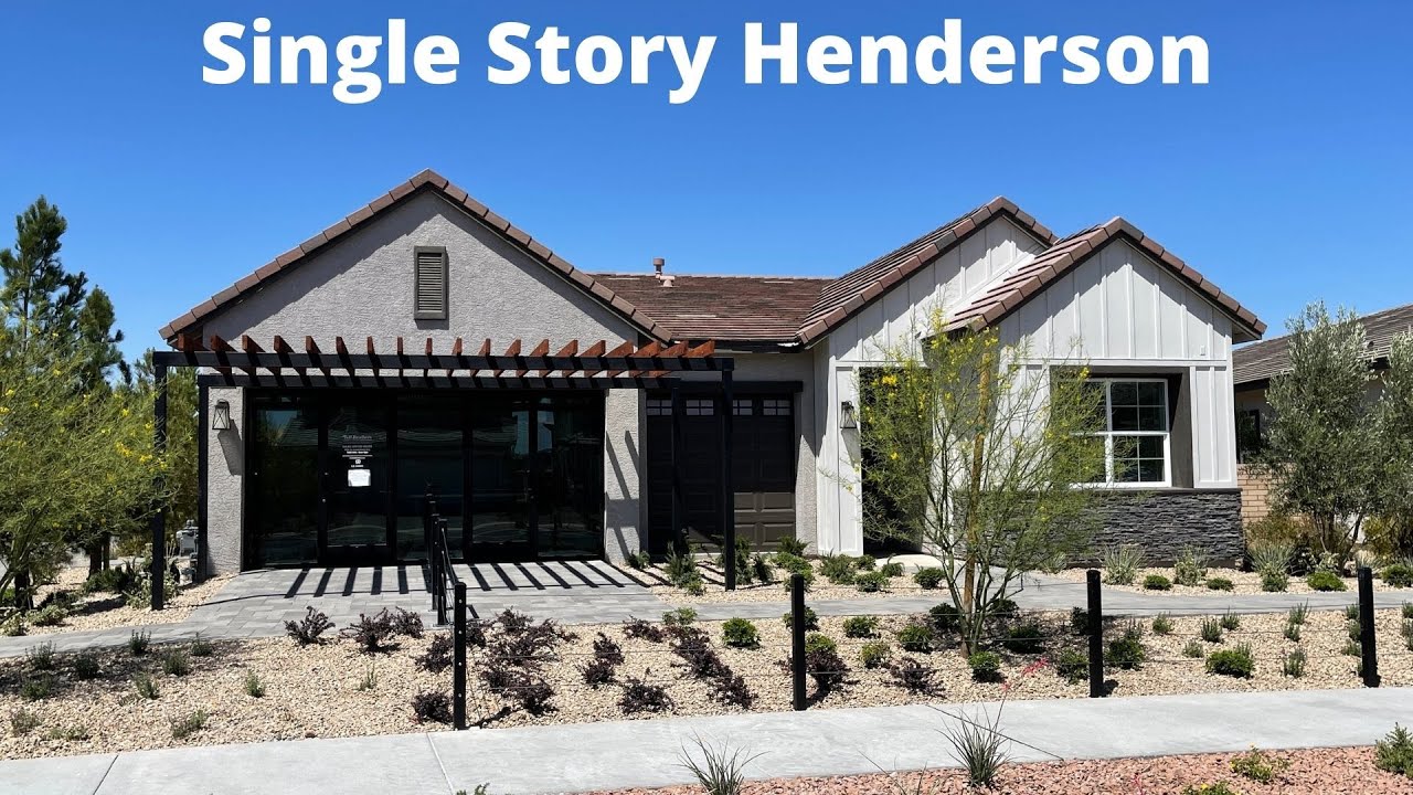 Everleigh by Toll Brothers | New Single Story Homes For Sale Cadence Henderson | Kelton Tour $591k+