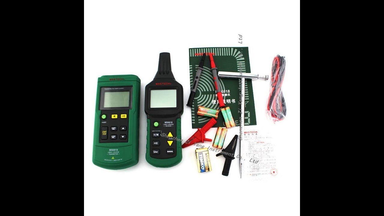 Discountefd  detector Wire Cable Metal Pipe Locator Detector Tracker Finder Metal Pipe Locato