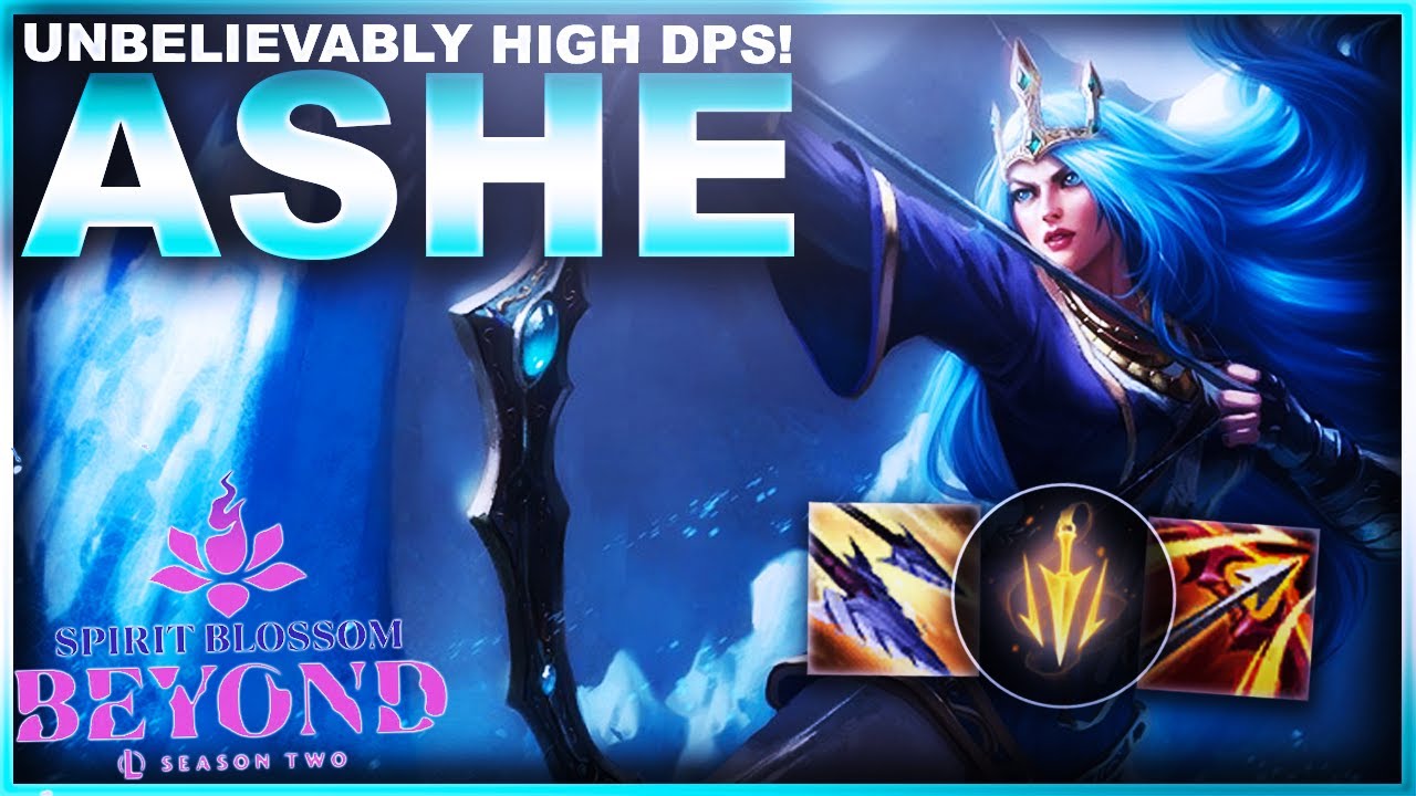 ASHE HAS UNBELIEVABLY HIGH DPS! | League of Legends