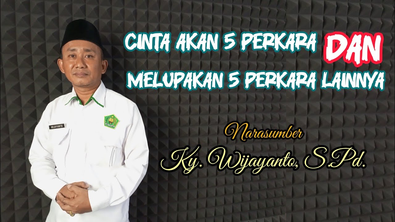 INGAT 5! CINTA PERKARA & MELUPAKAN PERKARA LAINNYA 
