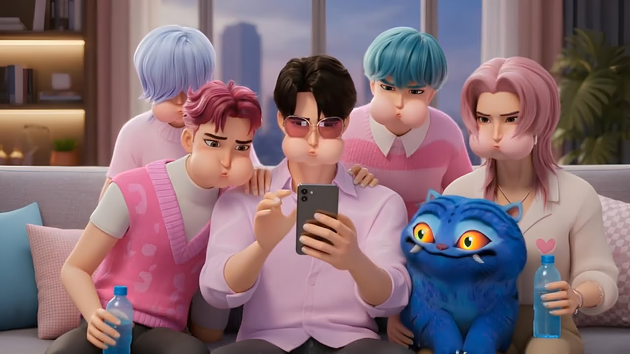 TOP 5 Funny Reaction🤣🤣🤣With SAJA Boys | Jinu Mystery Romance Baby SAJA and Abby | KPOP Demon Hunters