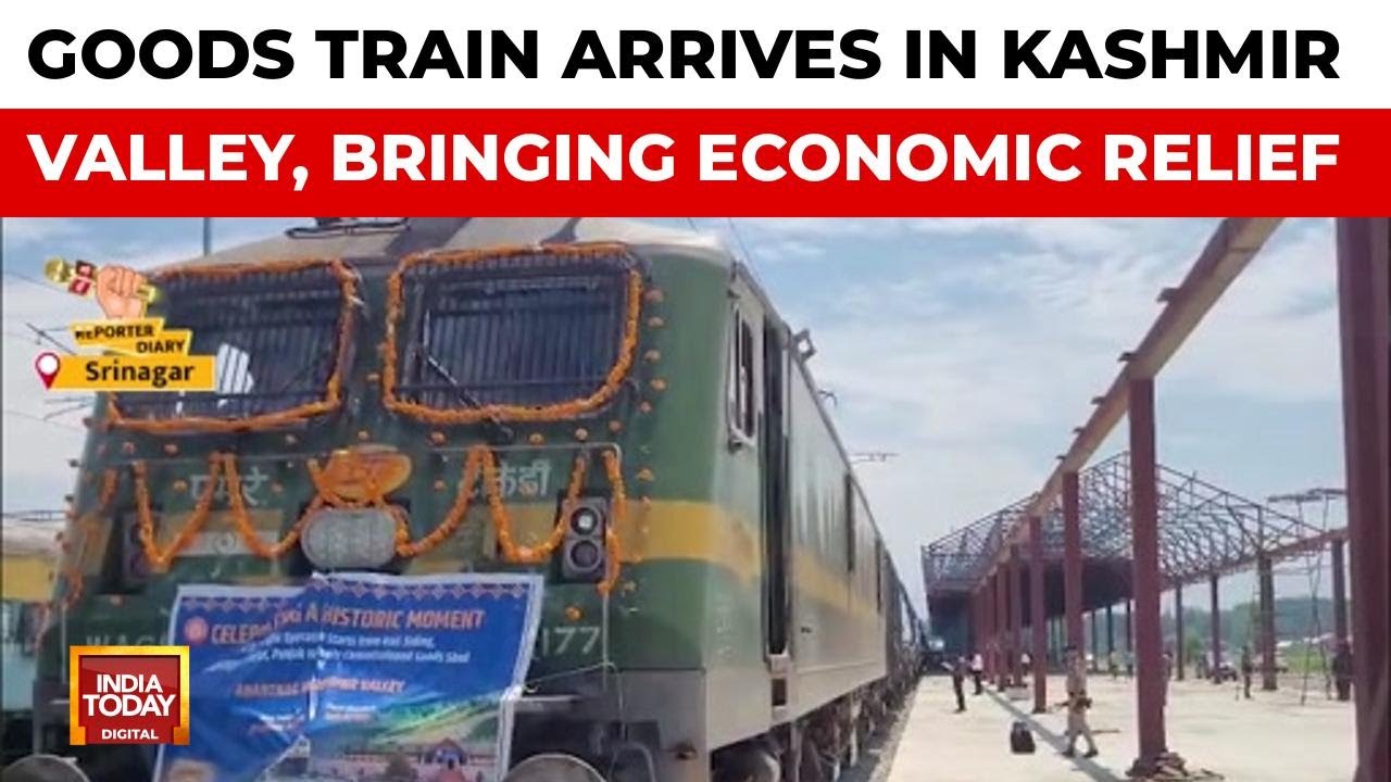 First Goods Train Reaches Kashmir Valley: Economic Boost & Farmer Relief | Reporter Diary