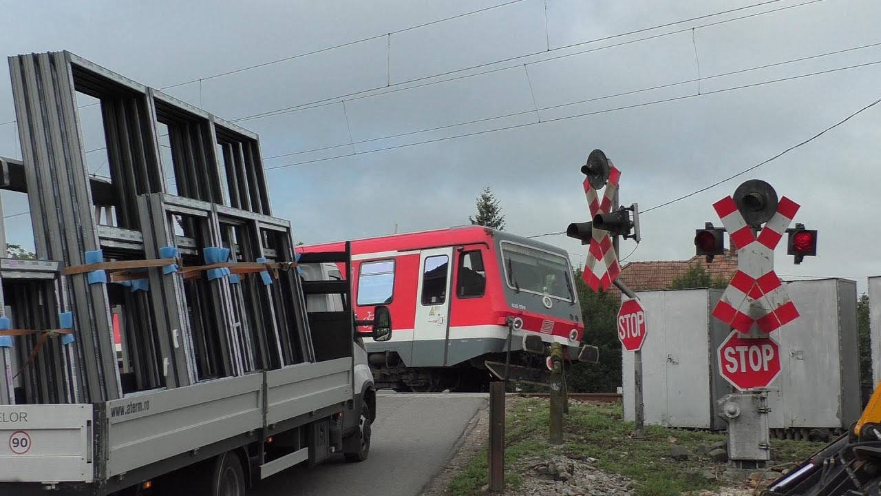 Trecere la nivel / Železniční přejezd Halta Apahida - 28.7.2025