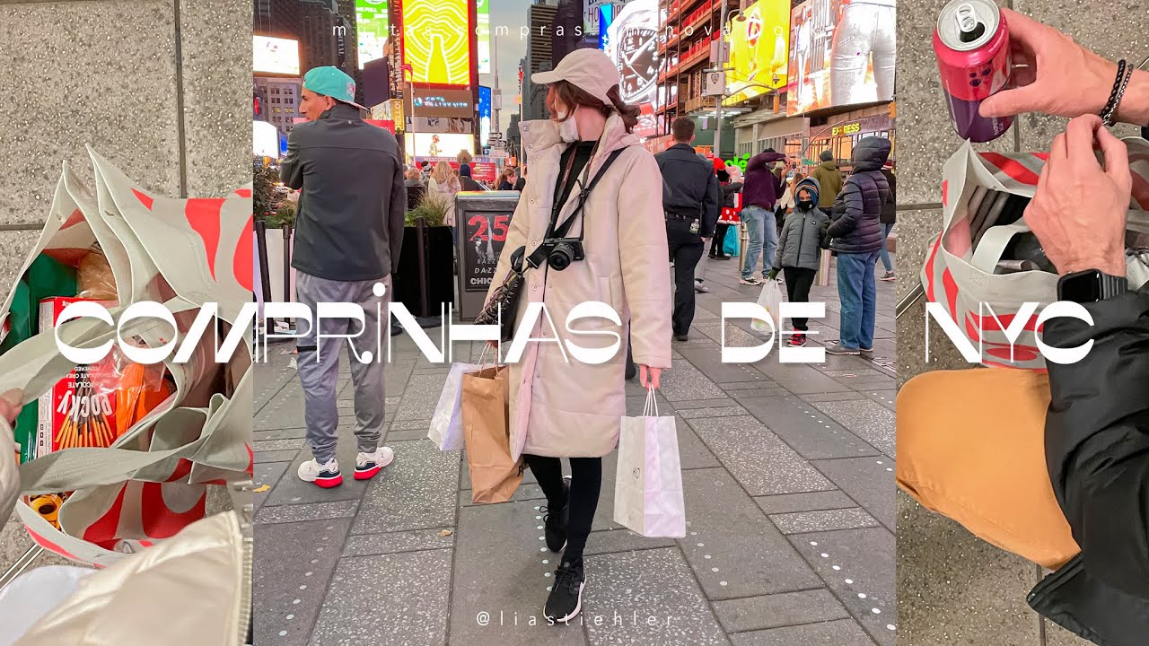 minhas compras em nova york