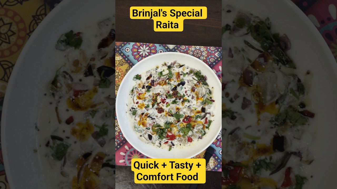 Baingan's Special Raita 