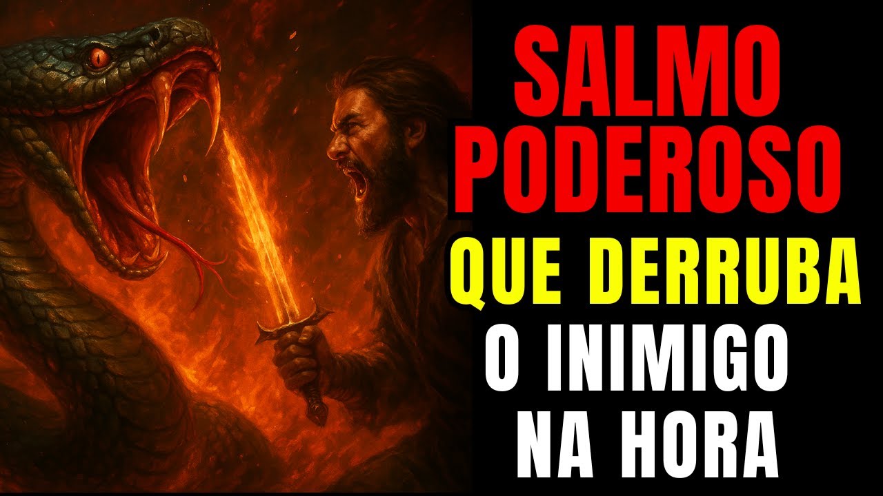 O SALMO PROIBIDO QUE O DIABO NÃO QUER QUE VOCÊ ORE! ELE DESTRÓI A BRUXARIA E FAZ O DIABO RECUAR!