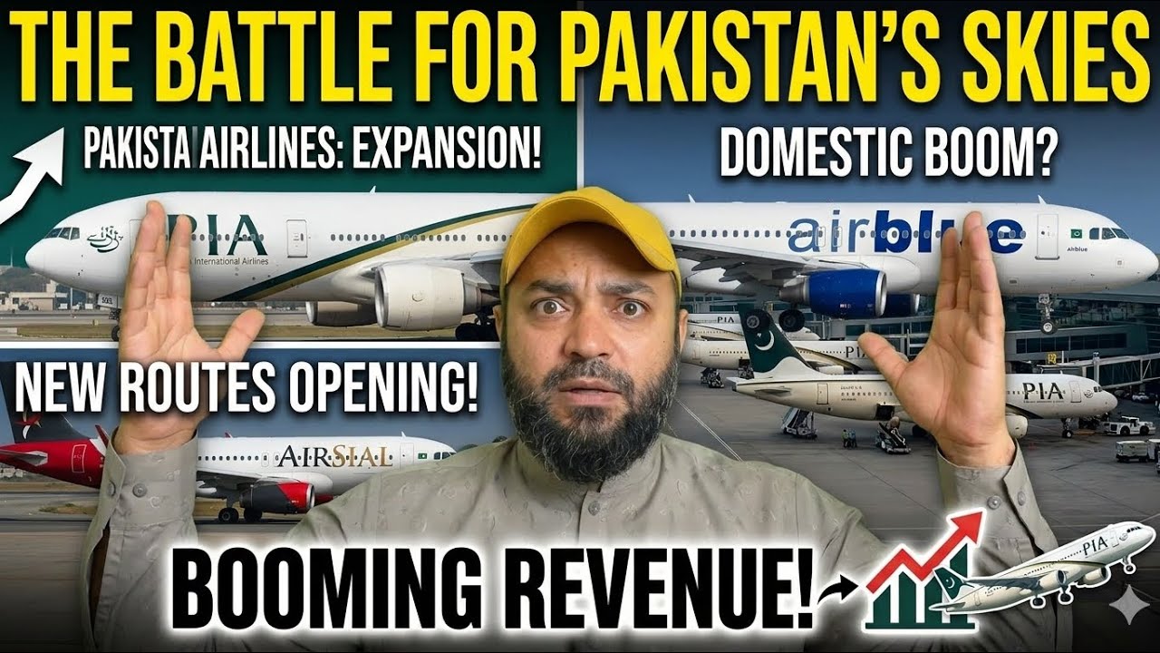 Pak airlines business boom due to War ✈️