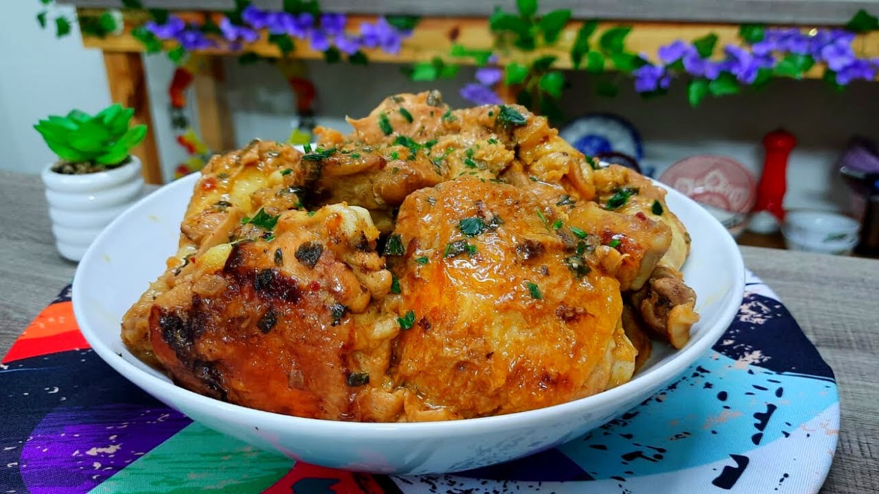 FAMOSO FRANGO B&Ecirc;BADO vai ser o MELHOR frango que voc&ecirc; j&aacute; comeu | Receitas f&aacute;ceis e r&aacute;pidas
