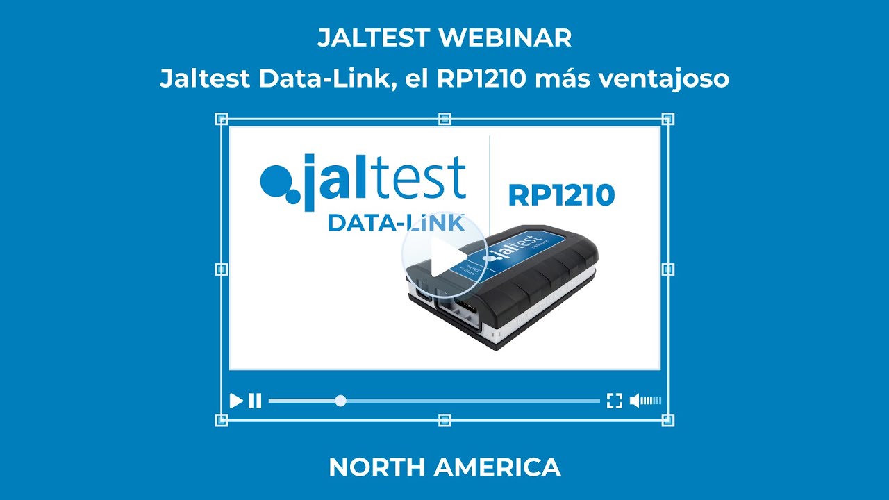 JALTEST WEBINAR | Jaltest Data-Link, el RP1210 más ventajoso