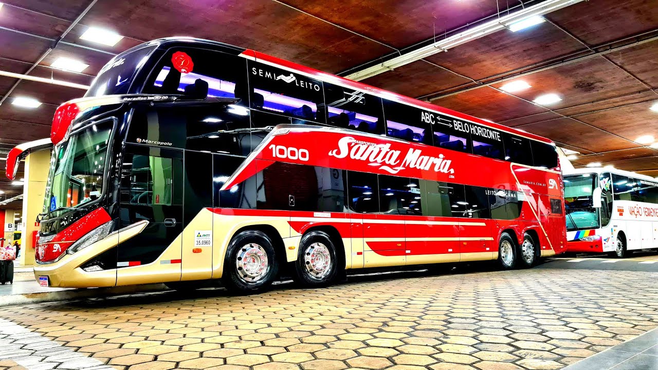 GIGANTES E IMPONENTES. ÔNIBUS BONITOS. Rodoviária de BH.