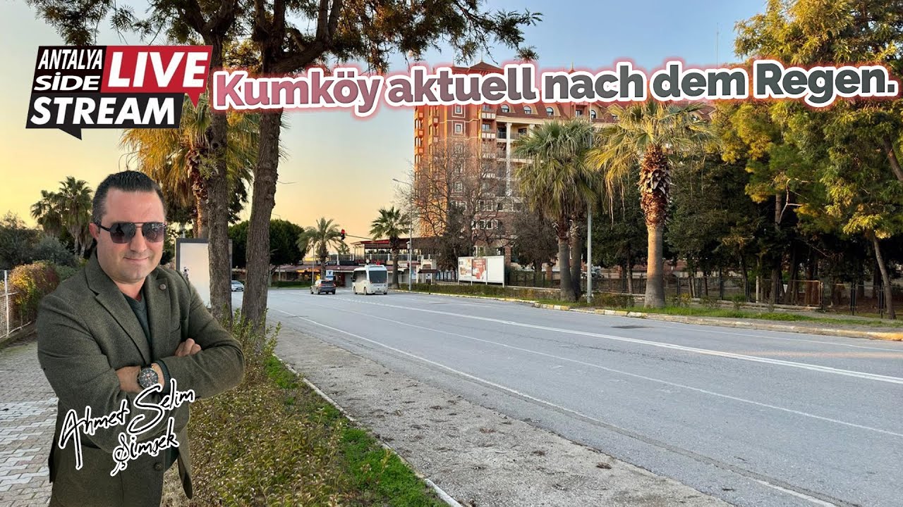 Kumköy aktuell nach dem Regen.