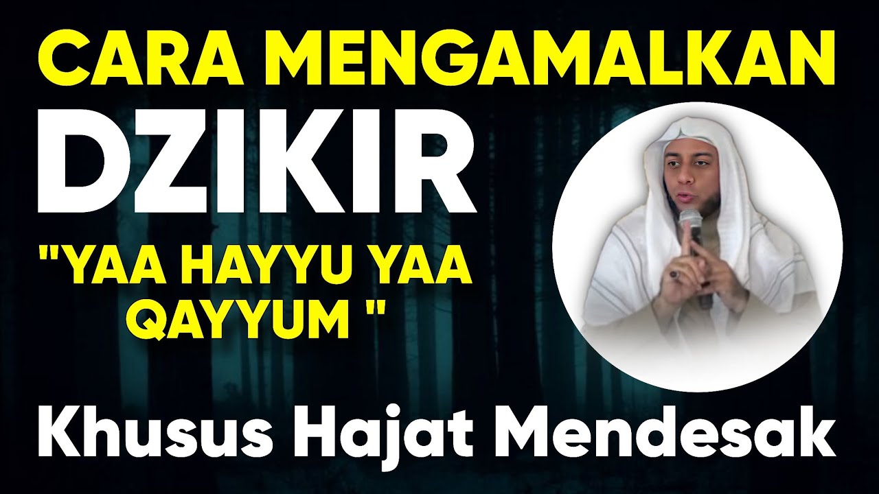 6 Khasiat Dzikir YA HAYYU YA QAYYUM BIRAHMATIKA ASTAGHIS, Khusus Untuk Hajat Yang Sangat Mendesak