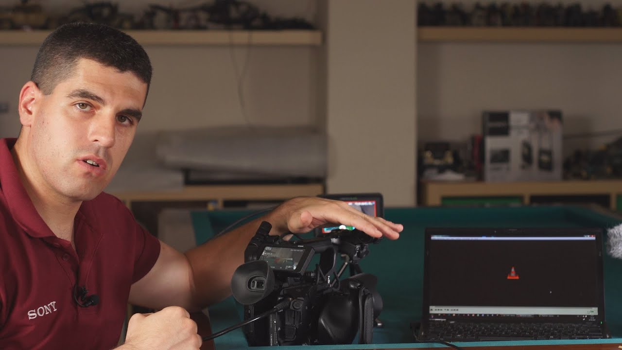 Configuring streaming in Sony PXW-FS5 and X70