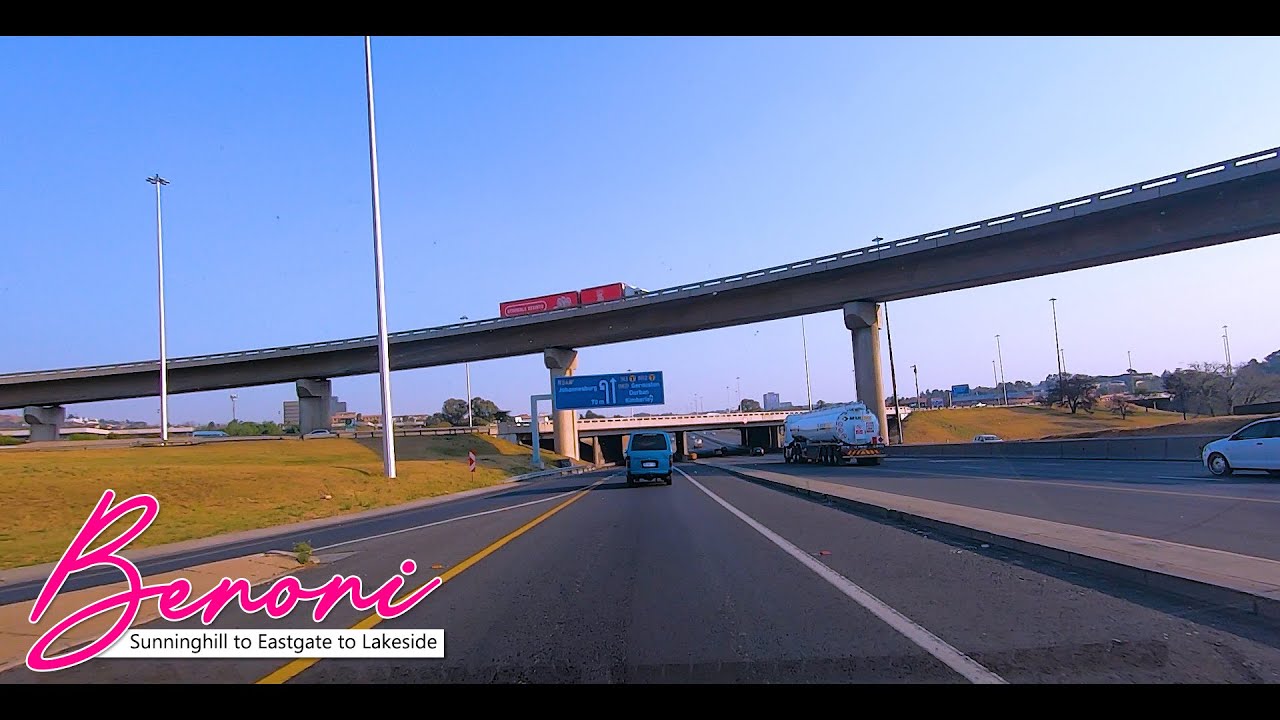 #DriveWithMe - Sunninghill to Eastgate to Lakeside, Johannesburg, SOUTH AFRICA